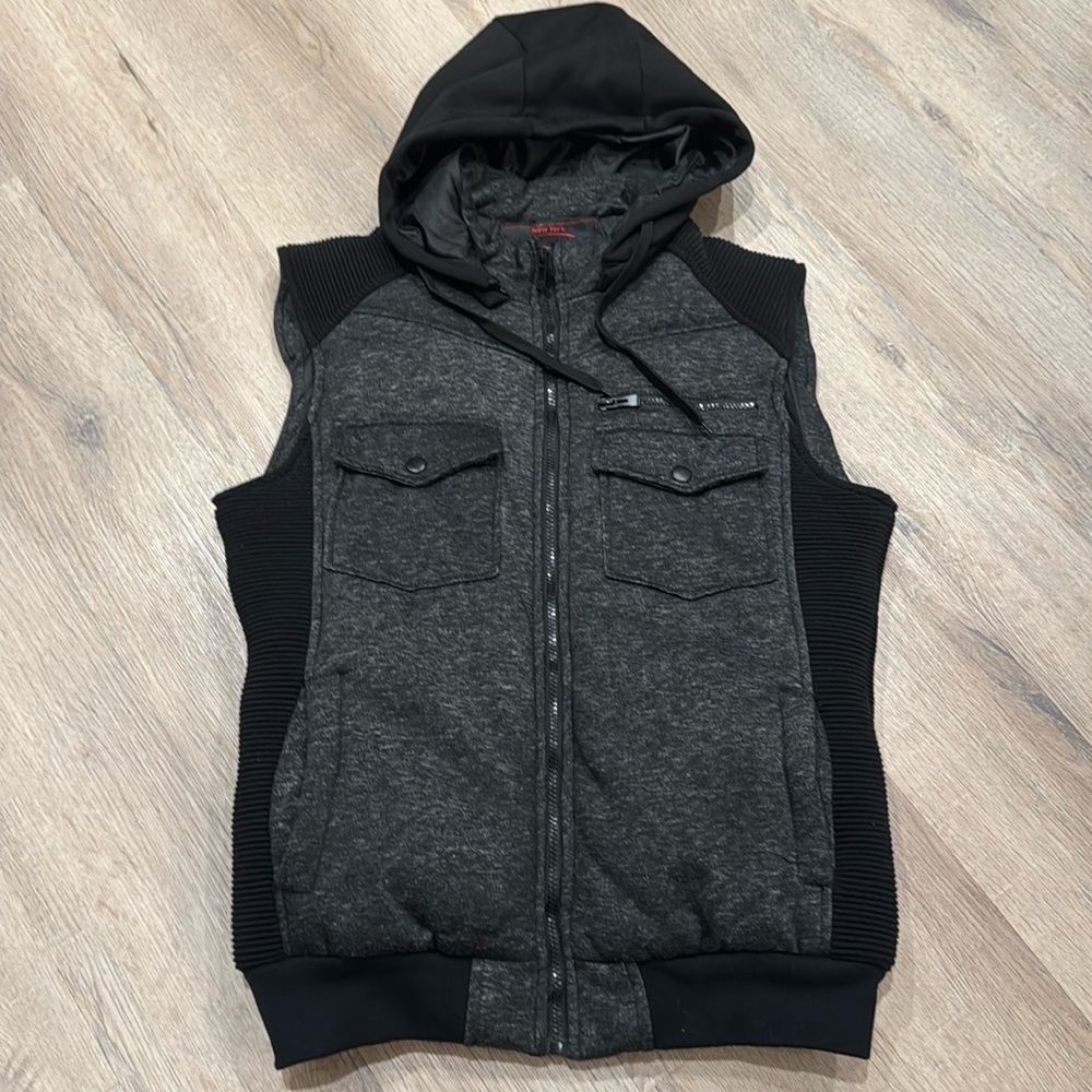 Yoki Fleece Vest with Hood